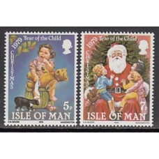 Man - Correo 1979 Yvert 149/50 ** Mnh Navidad