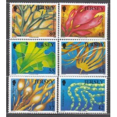 Jersey - Correo 2009 Yvert 1490/5 ** Mnh Algas