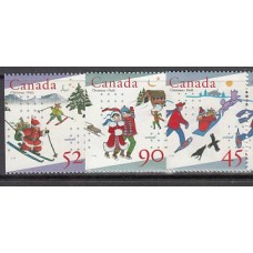 Canada - Correo 1996 Yvert 1493/5a Mnh Navidad