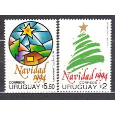 Uruguay - Correo 1994 Yvert 1499A/B ** Mnh Navidad