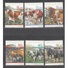 Nueva Zelanda - Correo 1997 Yvert 1505/10 ** Mnh Fauna