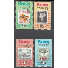 Kenya - Correo Yvert 151/4 ** Mnh  Filatelia