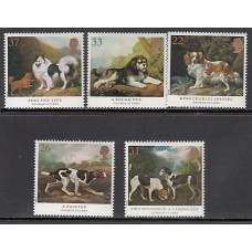 Gran Bretaña - Correo 1991 Yvert 1511/5 ** Mnh Fauna perros