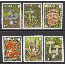 Jersey - Correo 2009 Yvert 1511/6 ** Mnh Champiñones