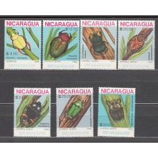 Nicaragua - Correo 1988 Yvert 1512 + A 1258/60 ** Mnh