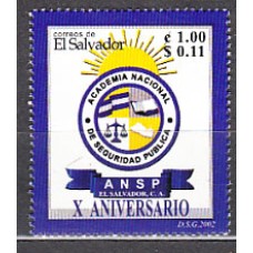 Salvador - Correo 2002 Yvert 1516 ** Mnh Escuela nacional