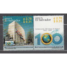 Salvador - Correo 2002 Yvert 1517/8 ** Mnh