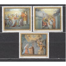 Liechtenstein Correo 2010 Yvert 1518/20 ** Mnh Navidad