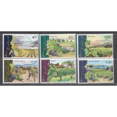 Nueva Zelanda - Correo 1997 Yvert 1518/23 ** Mnh Viñas