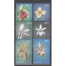 Lesotho - Correo Yvert 1524/9 ** Mnh  Flores