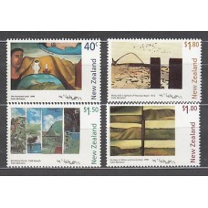 Nueva Zelanda - Correo 1997 Yvert 1526/9 ** Mnh Pinturas