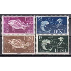 Ifni Correo 1953 Edifil 99/102 ** Mnh