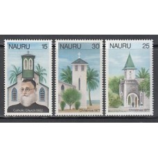 Nauru - Correo Yvert 153/5 ** Mnh Navidad