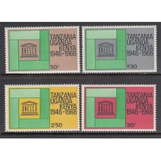 Este Africano - Correo Yvert 153/6 ** Mnh  UNESCO