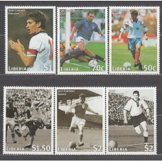 Liberia - Correo 1997 Yvert 1531/6 ** Mnh  Deportes fútbol