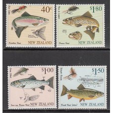 Nueva Zelanda - Correo 1997 Yvert 1533/6 ** Mnh Fauna. Peces