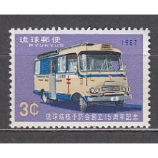 Ryu-Kyu - Correo Yvert 153 ** Mnh  Autobús