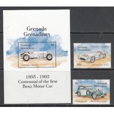 Grenada-Grenadines - Correo Yvert 1543/4+H.293 ** Mnh Automóviles