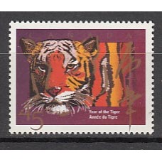 Canada - Correo 1998 Yvert 1544 ** Mnh Año Chino del Tigre