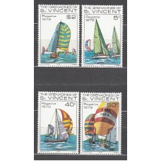 San Vicente-Grenadines - Correo Yvert 155/8 ** Mnh Barcos