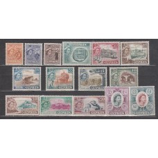 Chipre - Correo 1955 Yvert 156/70 * Mh Isabel II