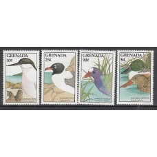 Grenada - Correo 1988 Yvert 1560/3 ** Mnh Fauna aves