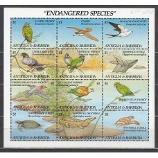 Antigua Correo Yvert 1562/73 ** Mnh Fauna aves