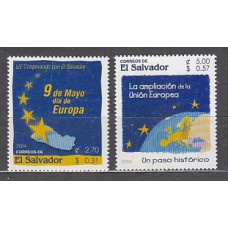 Salvador - Correo 2004 Yvert 1563/4 ** Mnh