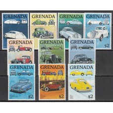 Grenada - Correo 1988 Yvert 1564/73 ** Mnh Automóviles