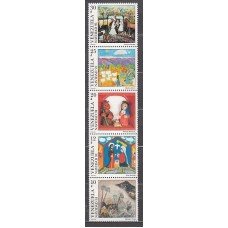 Venezuela - Correo 1991 Yvert 1564/8 ** Mnh Navidad