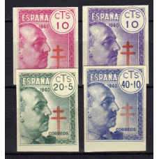 España Estado Español 1940 Edifil 936s/9s ** Mnh