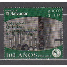 Salvador - Correo 2004 Yvert 1569 ** Mnh  Escuela de química