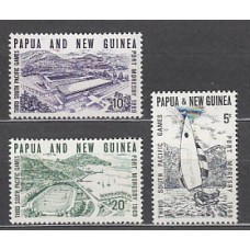 Papua y Nueva Guinea - Correo Yvert 157/9 ** Mnh Deportes