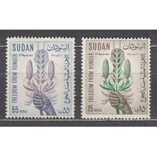 Sudan - Correo Yvert 158/9 ** Mnh
