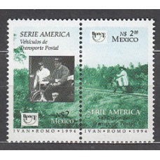 Mejico 1994 Upaep Yvert 1581/2 ** Mnh