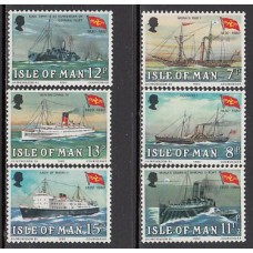 Man - Correo 1980 Yvert 159/64 ** Mnh Barcos