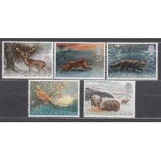 Gran Bretaña - Correo 1992 Yvert 1591/95 ** Mnh Fauna