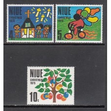 Niue - Correo Yvert 160/2 ** Mnh Navidad