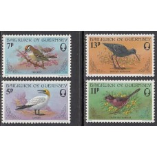 Guernsey - Correo 1978 Yvert 160/3 ** Mnh Fauna aves