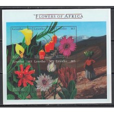 Lesotho - Correo Yvert 1604/9 ** Mnh  Flores