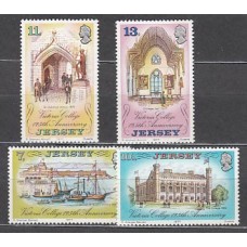 Jersey - Correo 1977 Yvert 162/5 ** Mnh Colegio Victoria