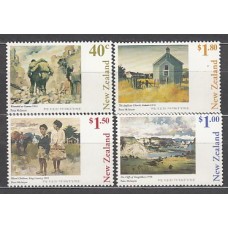 Nueva Zelanda - Correo 1998 Yvert 1620/3 ** Mnh Pinturas