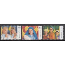 Australia - Correo 1997 Yvert 1624/6 ** Mnh Navidad