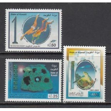 Kuwait - Correo 2001 Yvert 1626/8 ** Mnh  Deportes submarinismo