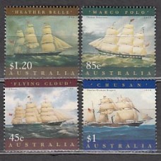 Australia - Correo 1998 Yvert 1628/31 ** Mnh Barcos