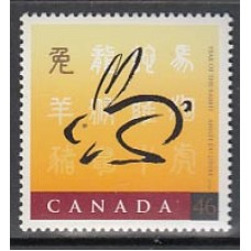 Canada - Correo 1999 Yvert 1630 ** Mnh Año Chino de la Liebre