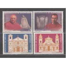 Uruguay - Correo 1997 Yvert 1631/4 ** Mnh Religión