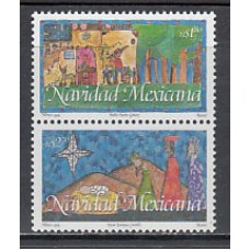 Mexico - Correo 1995 Yvert 1632/3 ** Mnh Navidad