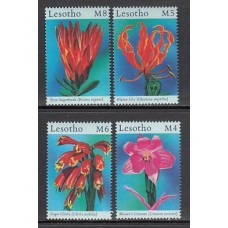 Lesotho - Correo Yvert 1652G/K ** Mnh  Flores