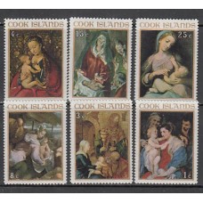 Cook - Correo Yvert 166/71 ** Mnh Navidad